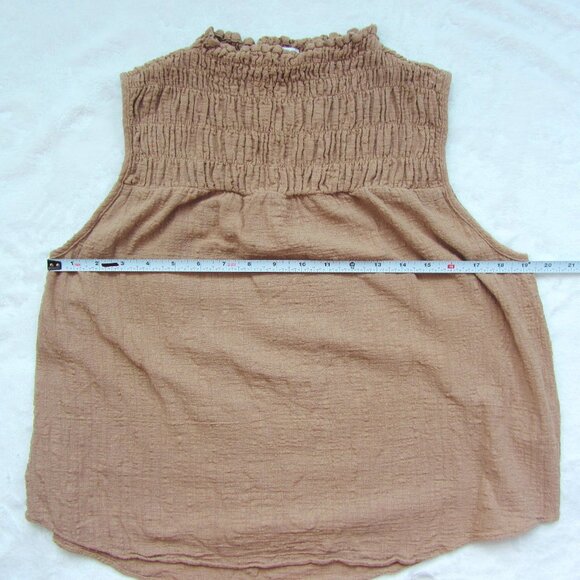 Karlie Women's Size Small Brown Top - Picture 5 of 11